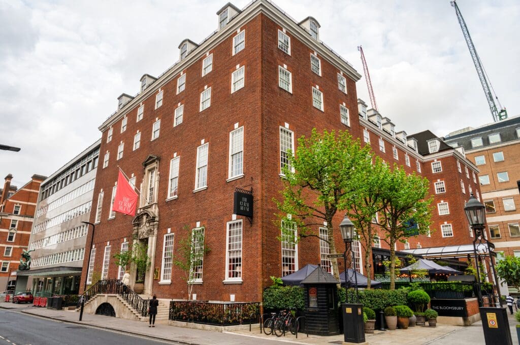 The Bloomsbury: A Luxurious Stay in the Heart of London